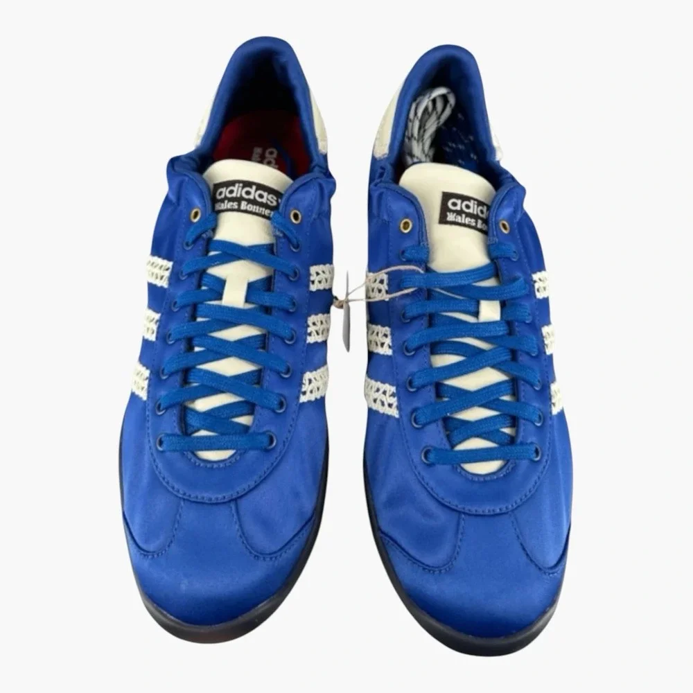 Adidas x Wales Bonner Karintha Satin Shoes Sneakers Royal Blue Men's 11.5 JR1774